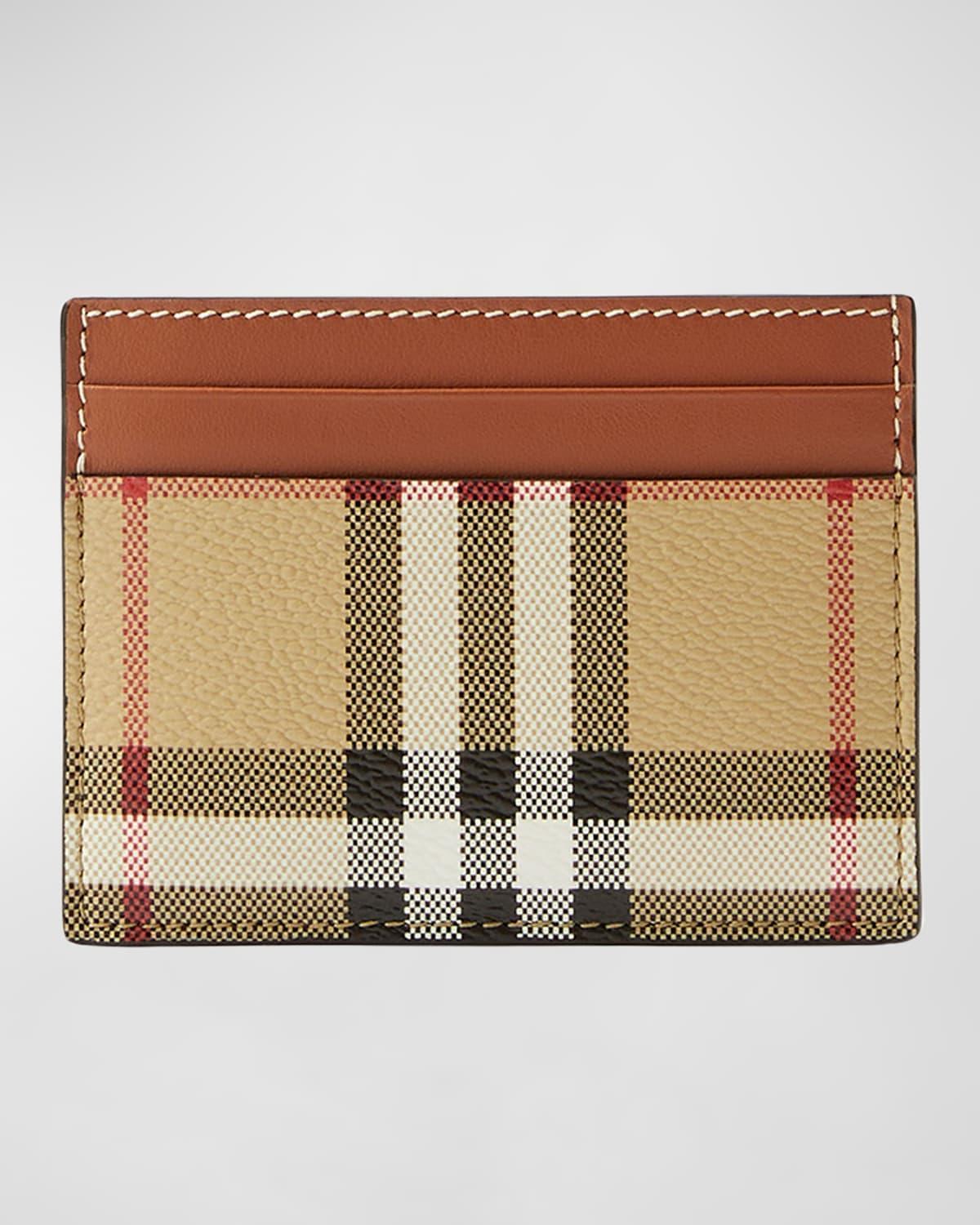 Sandon Check Card Holder Product Image
