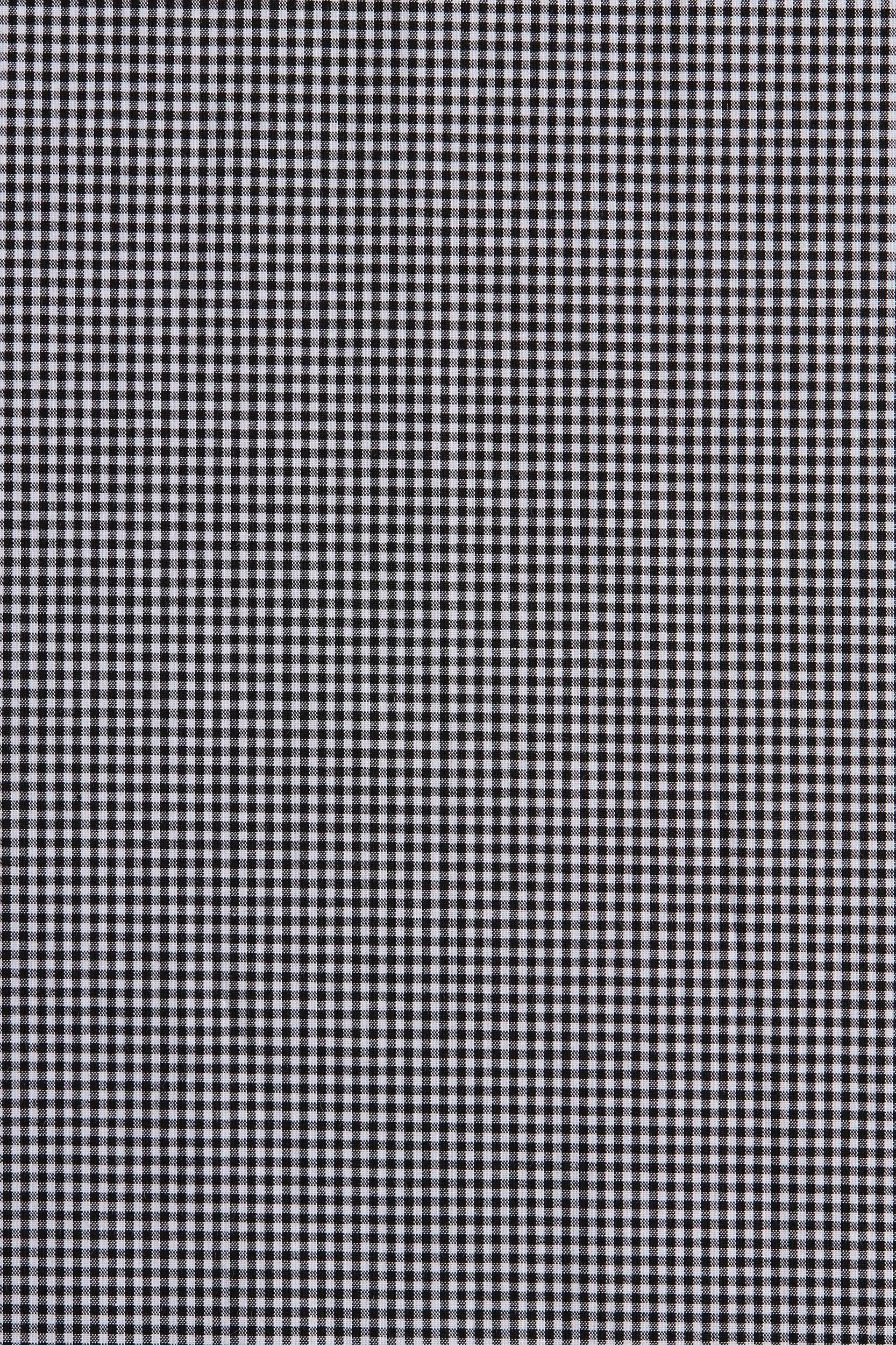 Lida Maxi Dress Gingham Black Product Image