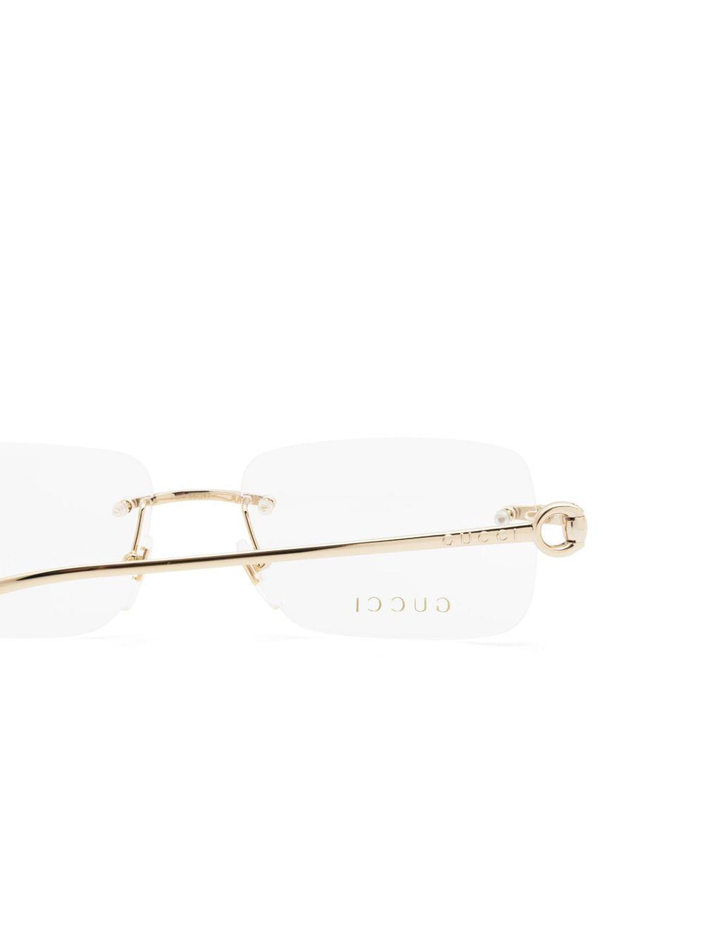 rectangle-frame glasses Product Image