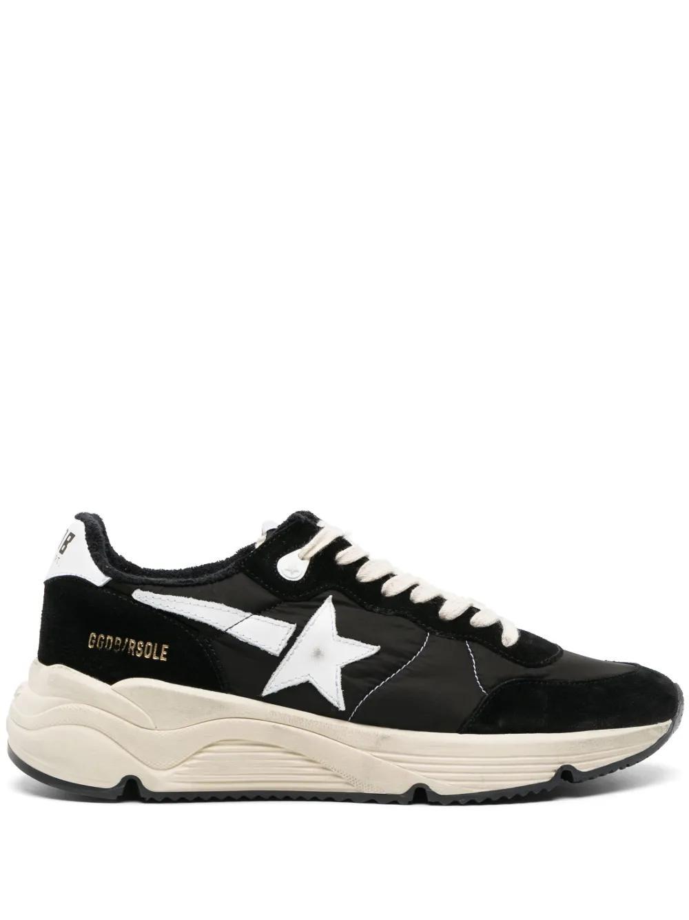 star-patch lace-up sneakers Product Image