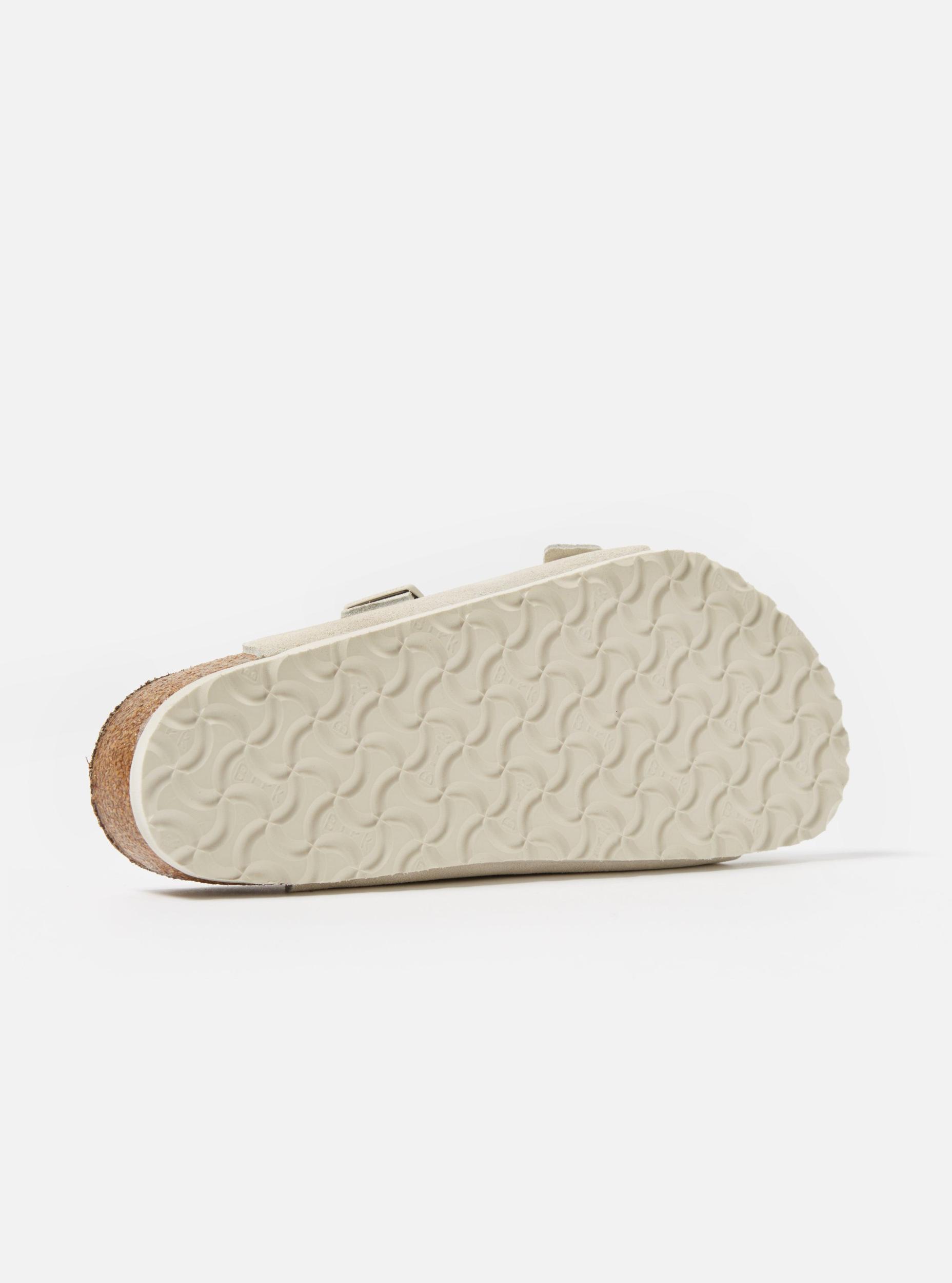 Birkenstock Zürich in Antique White Suede Product Image
