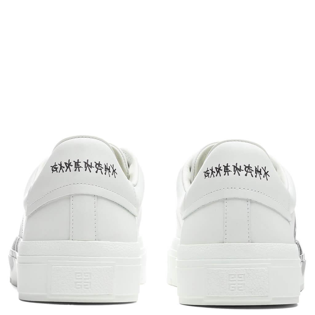 City Court Lace-Up Sneaker - White/Black Male Product Image