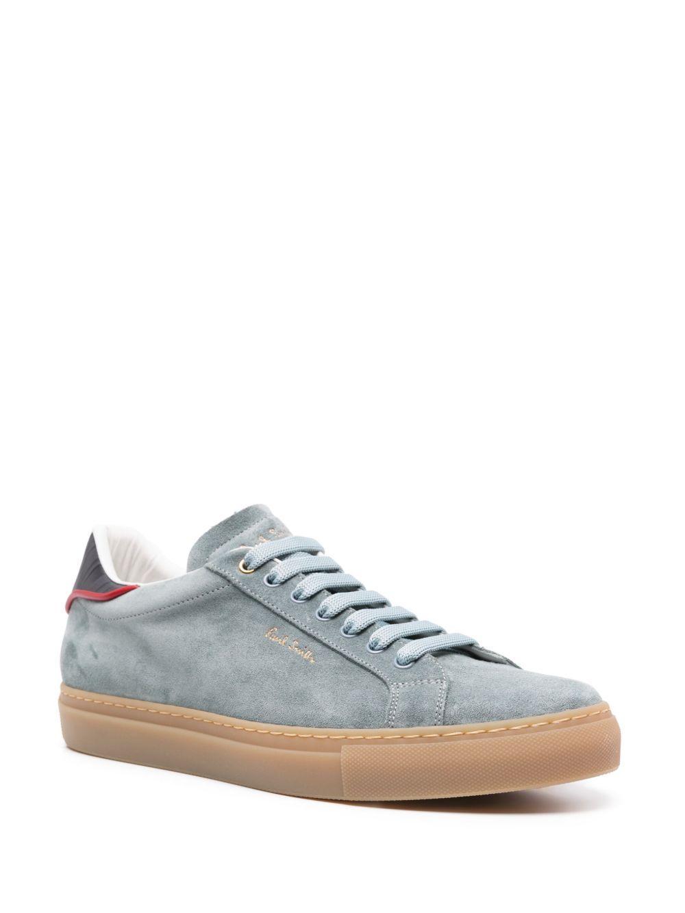 logo-print suede sneakers Product Image