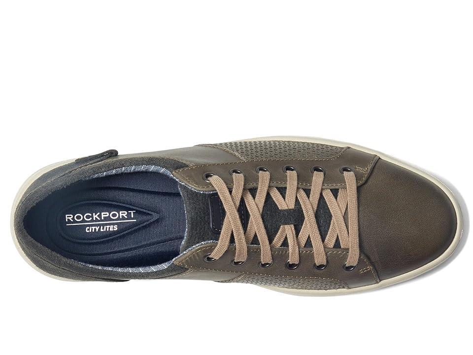 Rockport Colle Tie Grey) Men's Shoes Product Image