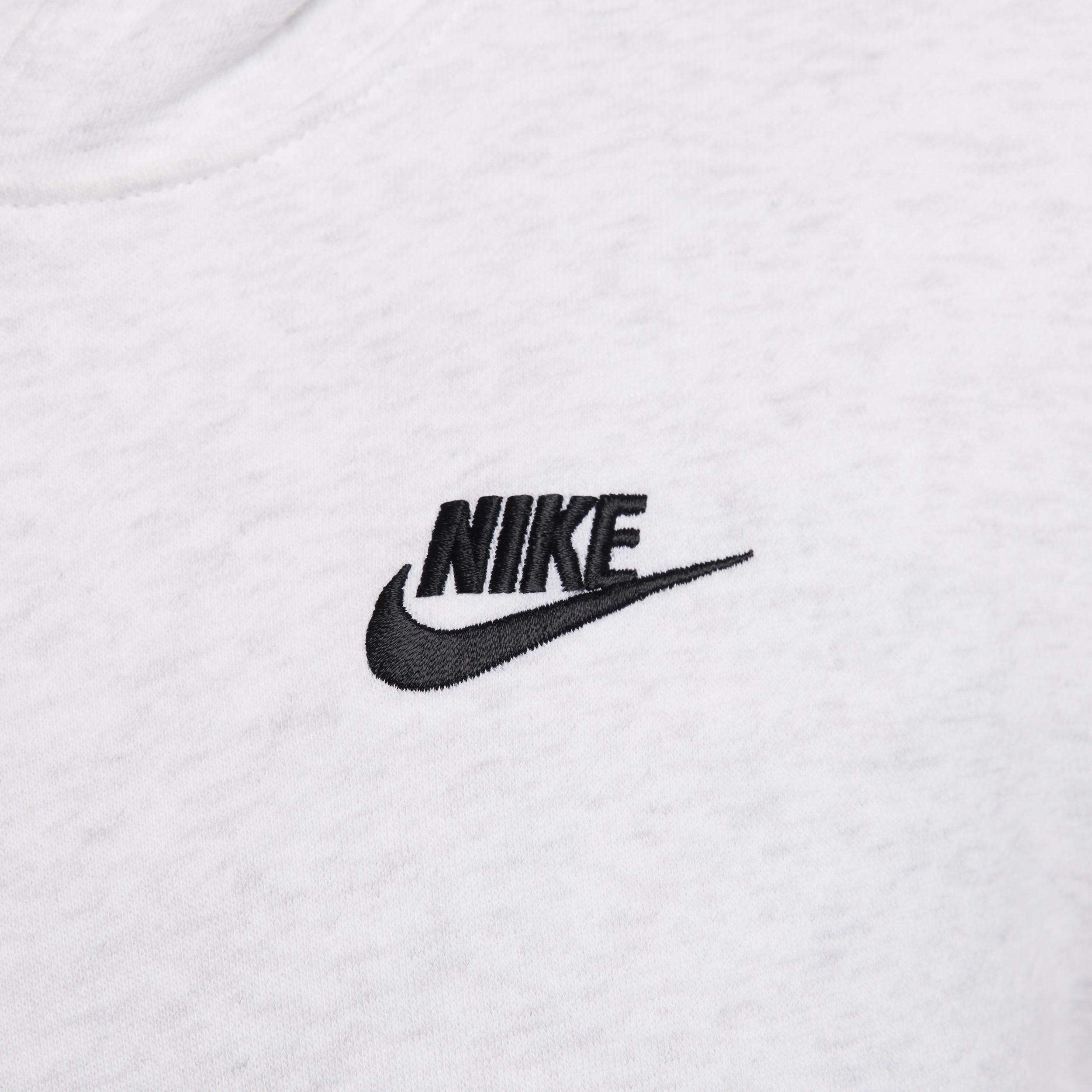 Women's Nike Sportswear Club Fleece Hoodie, Size: XS, Birch Grey Product Image