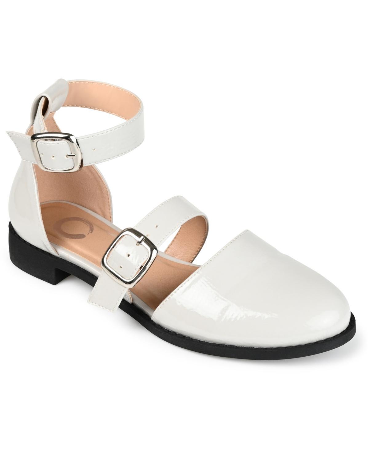 Journee Constance Women's Flats, Size: 7, Off White Product Image