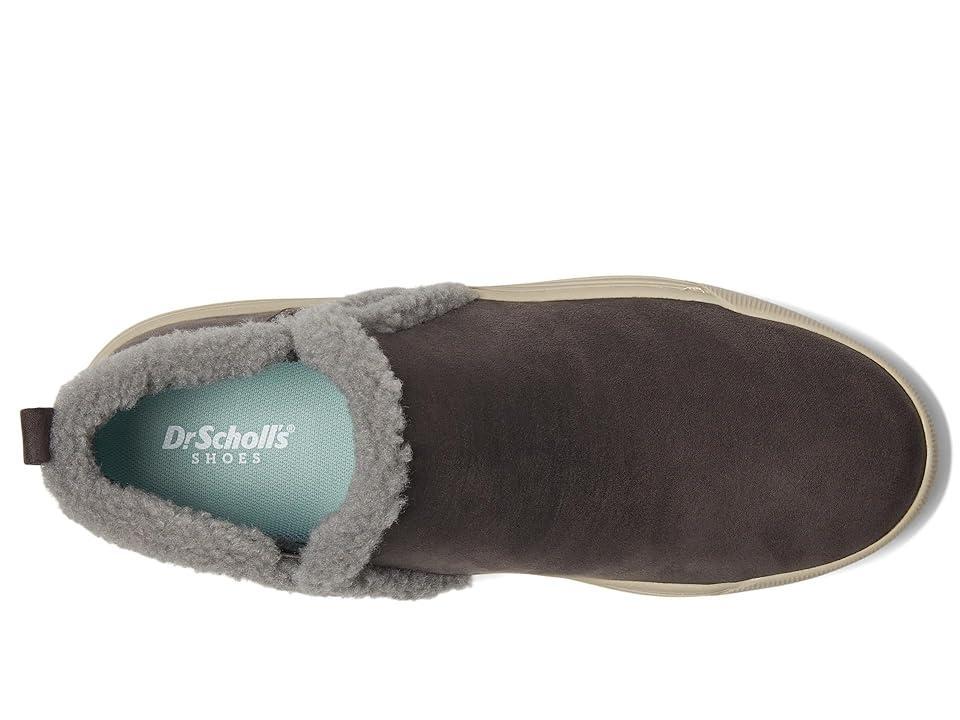 Dr. Scholls Time Off Yo Womens Cozy Ankle Boots Gray Grey Product Image