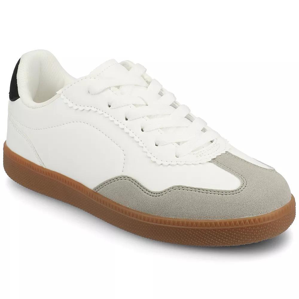 Journee Lummie Womens Casual Lace-Up Sneakers Product Image