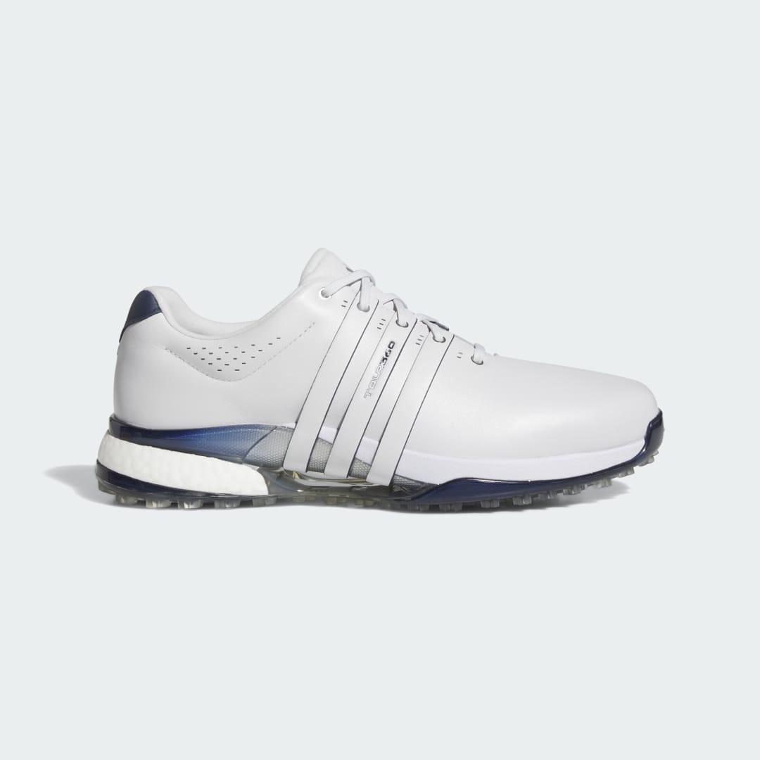 adidas Tour360 25 Spikeless Golf Shoes Cloud White 7 Mens Product Image
