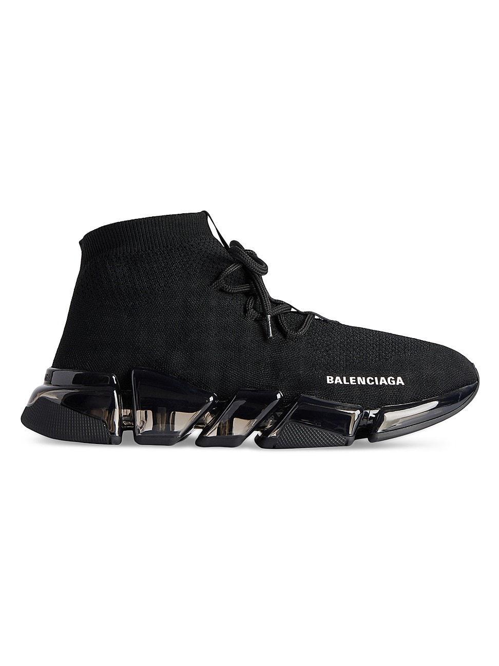 Womens Speed 2.0 Lace Up Full Clear Sole Recycled Knit Sneakers Product Image