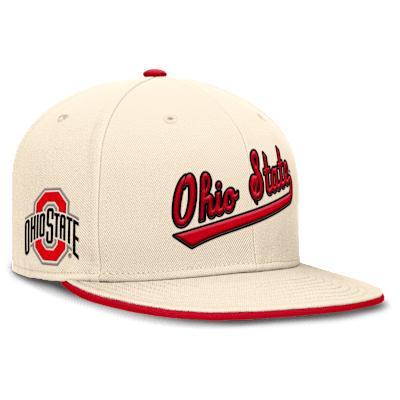Ohio State Buckeyes Primetime True Nike Men's Dri-FIT College Fitted Hat Product Image