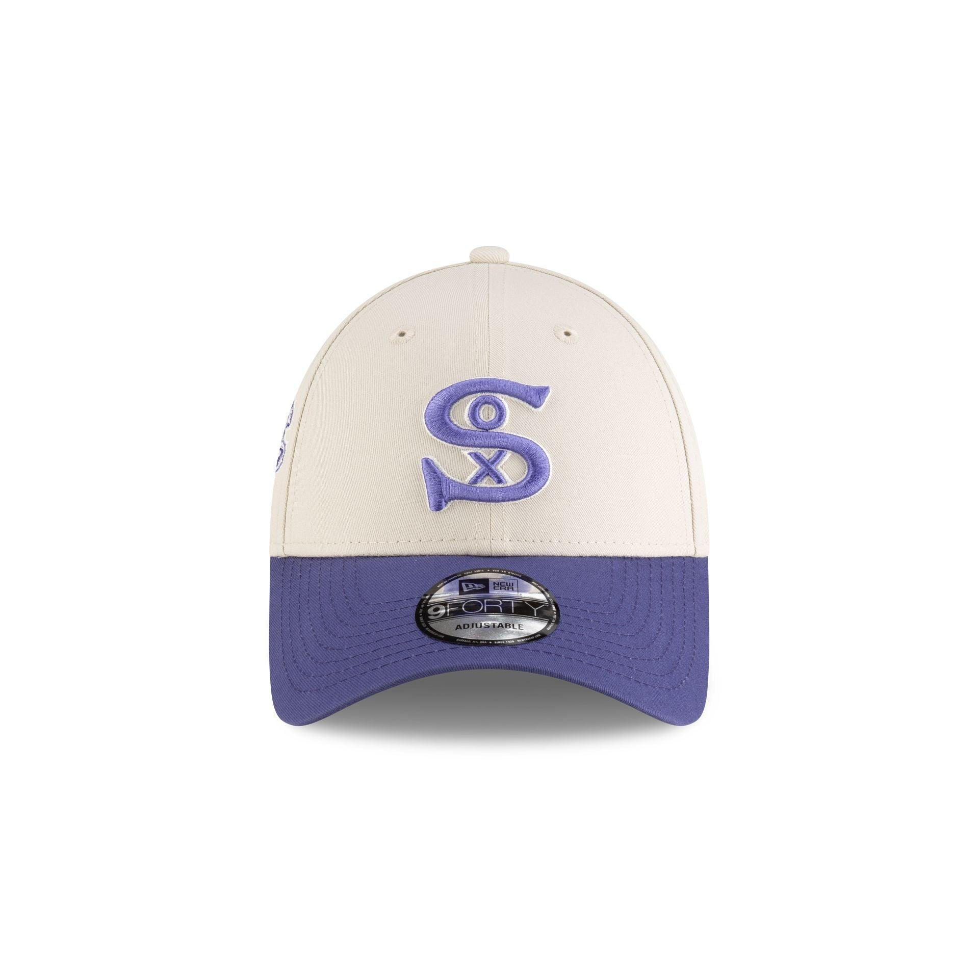 Chicago White Sox Periwinkle 9FORTY Snapback Hat Male Product Image