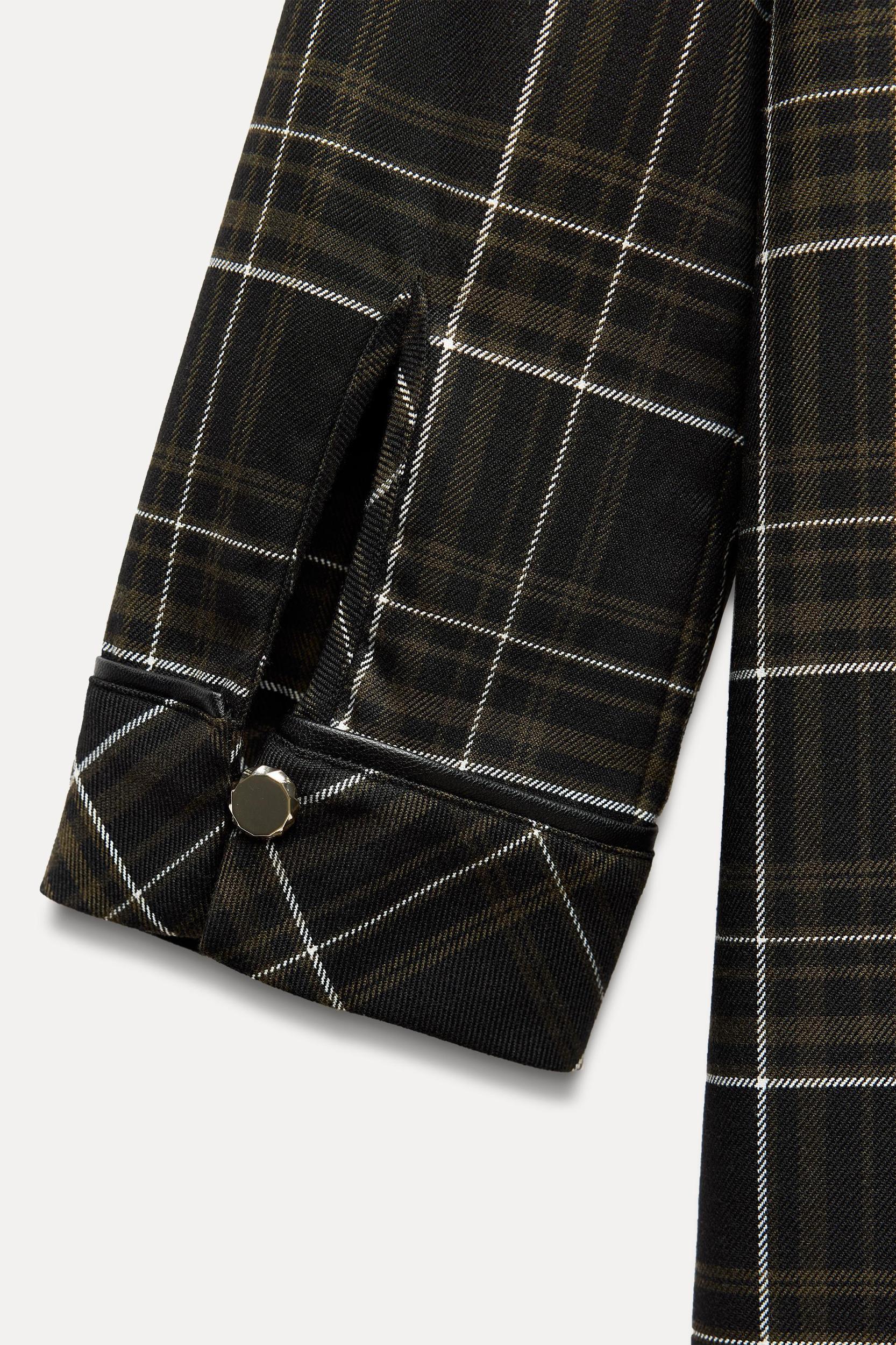 PLAID MINI DRESS Product Image