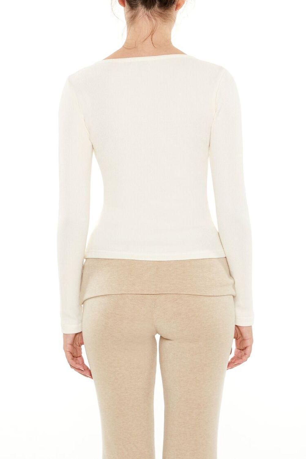 Thermal Long-Sleeve Henley Top | Forever 21 Product Image