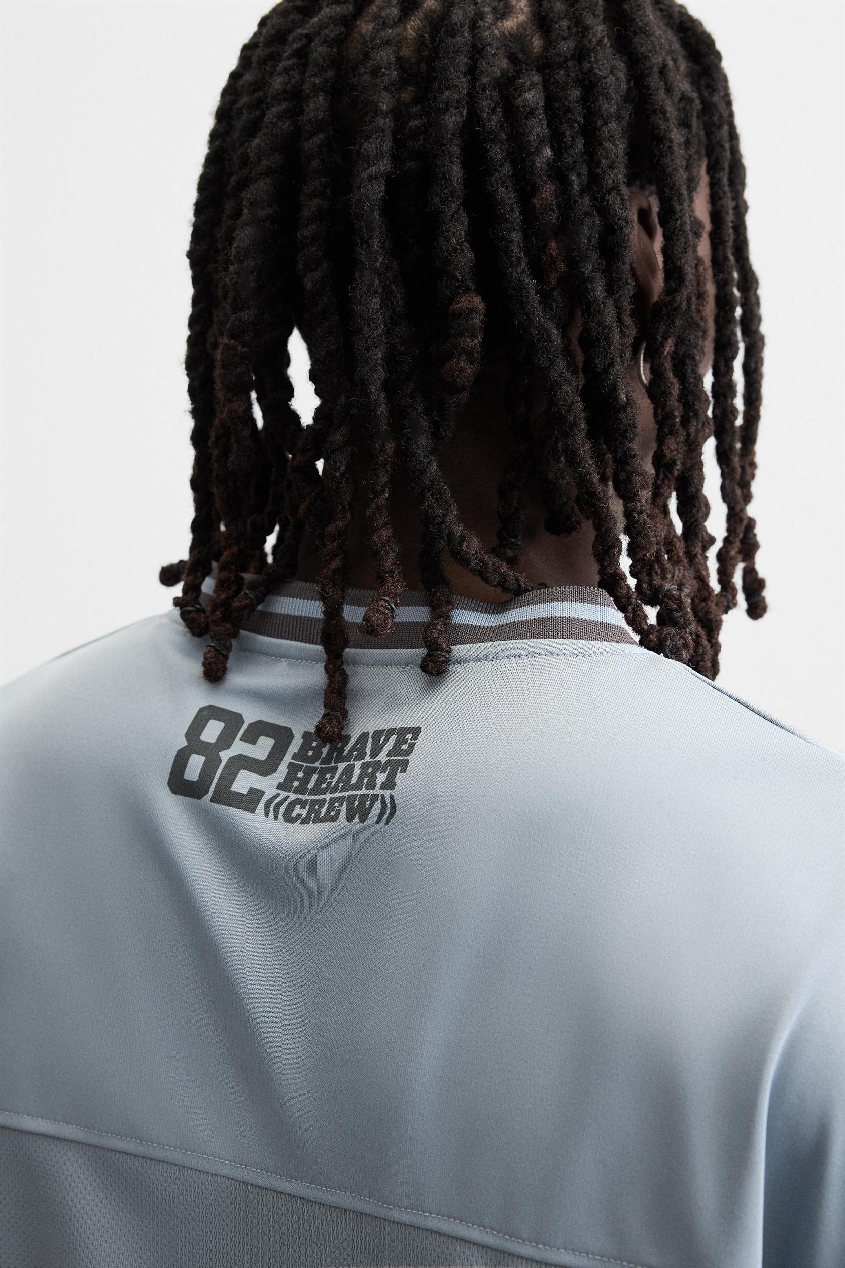 VARSITY TEXTURED T-SHIRT Product Image