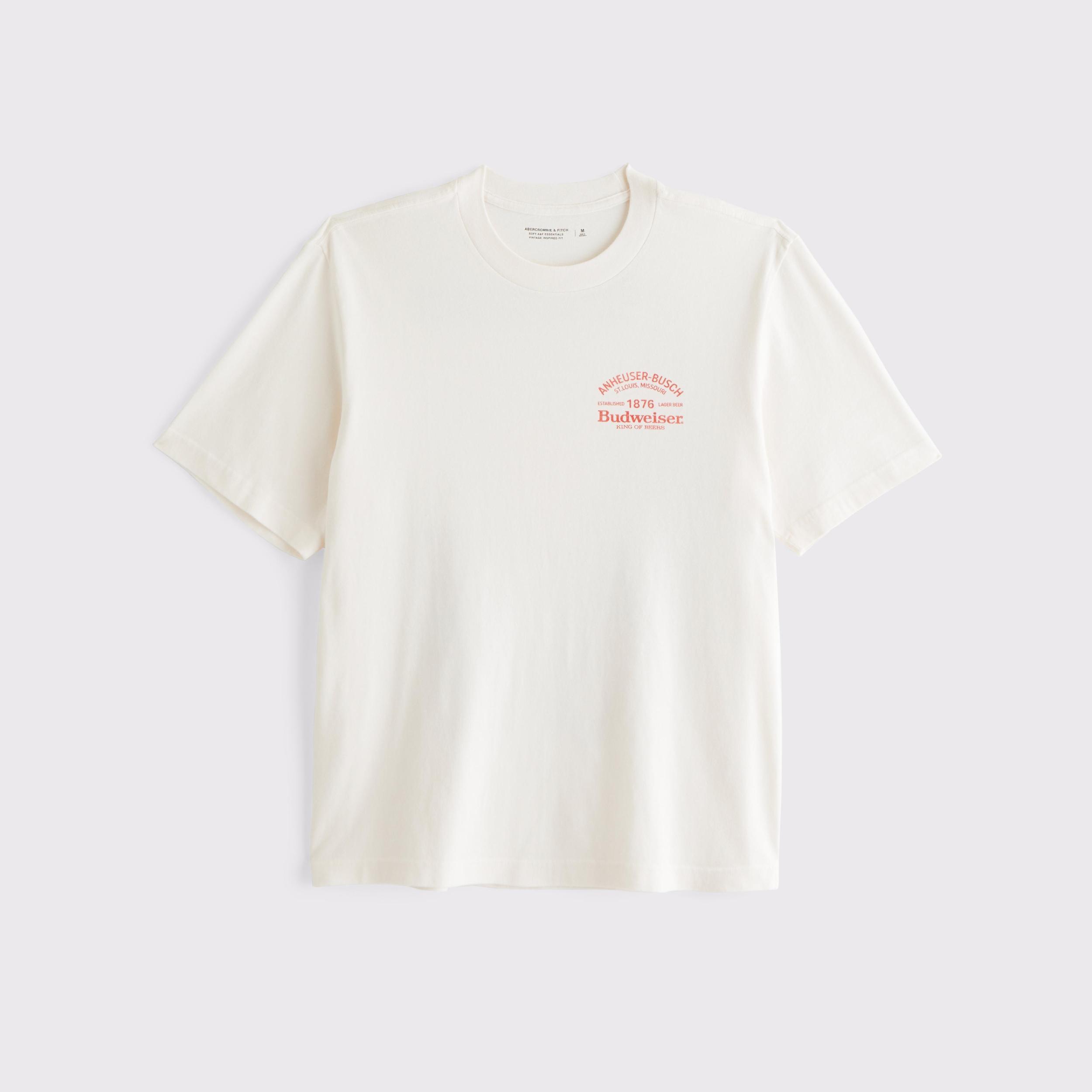 Budweiser Vintage-Inspired Graphic Tee Product Image