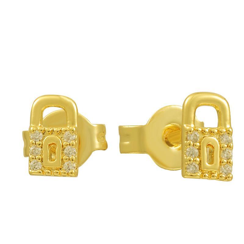 Locked In Earrings Product Image