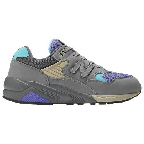 New Balance Mens New Balance 580 - Mens Shoes Grey/Purple/Blue Product Image
