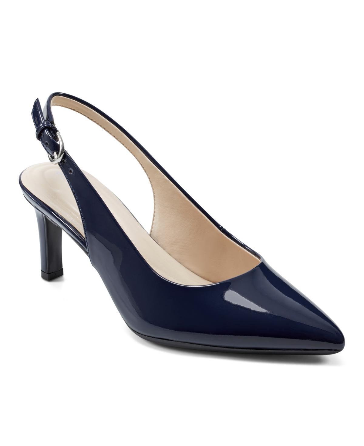 Easy Spirit Raveen Women's Pointy Toe Slingback Heels, Size: 6, Black Product Image
