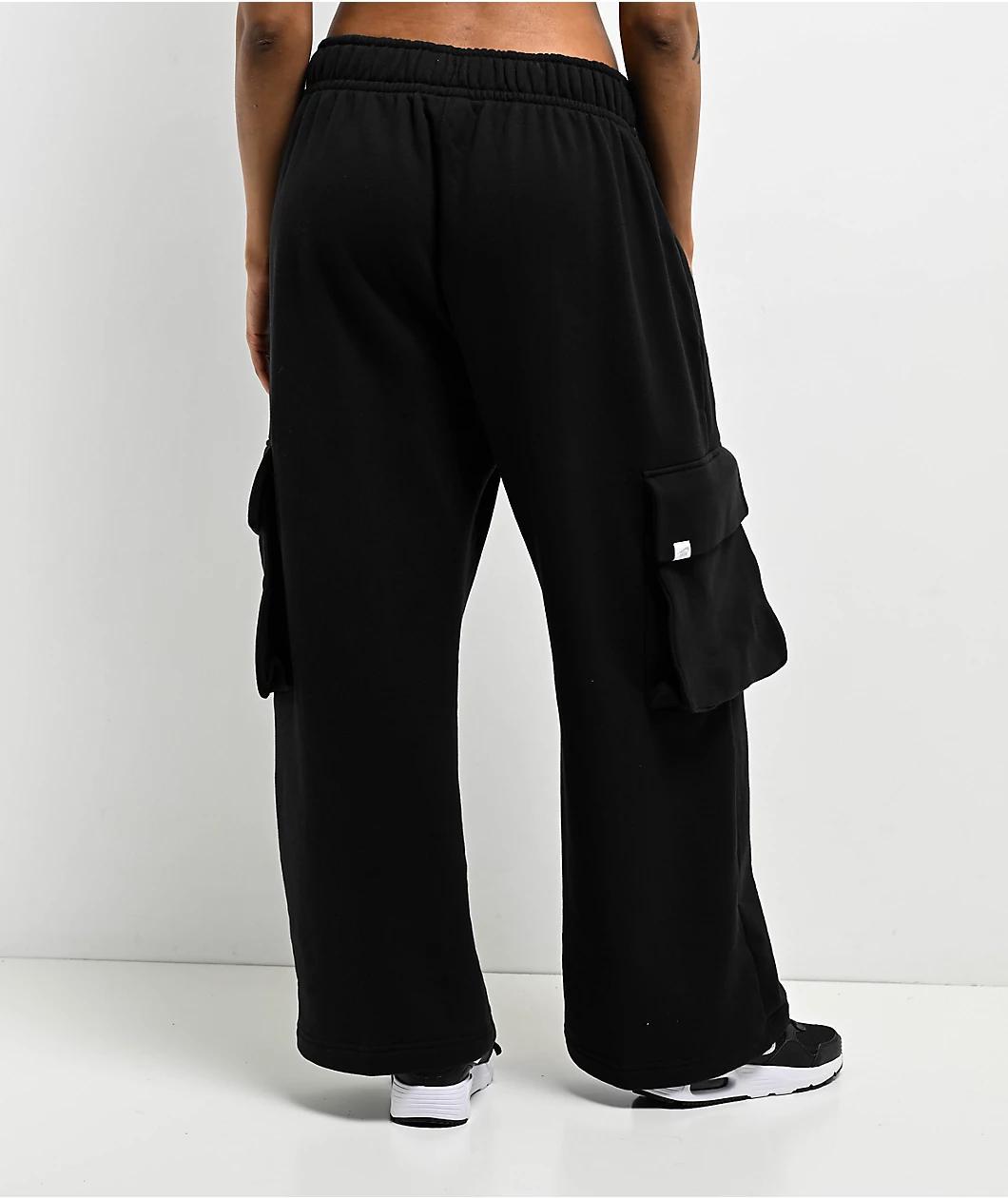 Nike Sportswear Dance Black Sail Oversized Sweatpants Product Image