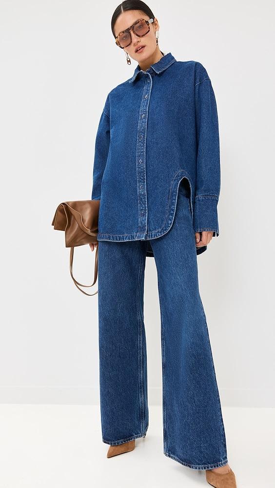 Lioness Off Duty Denim Shirt | Shopbop Product Image