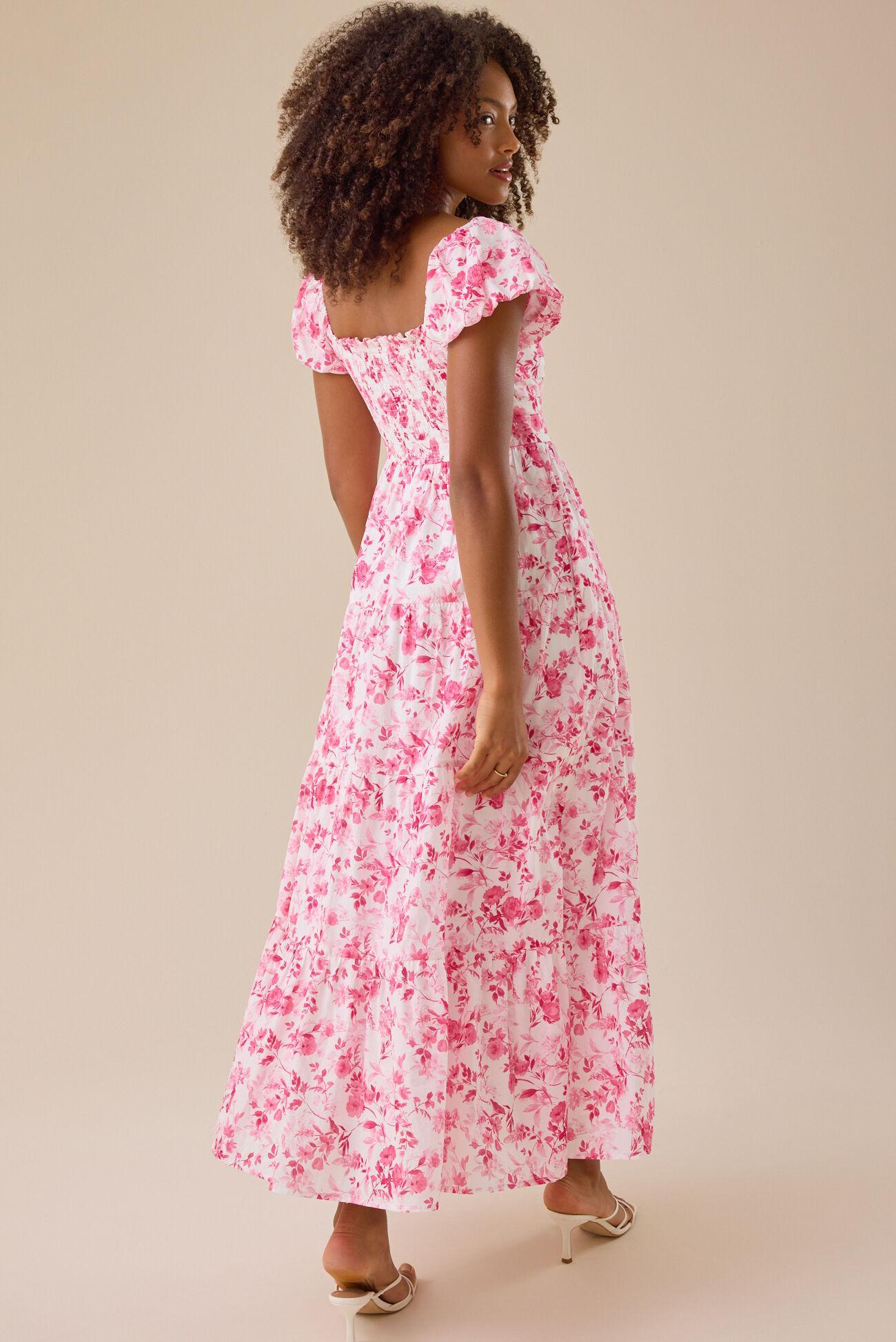 Adeline Floral Maxi Dress Product Image