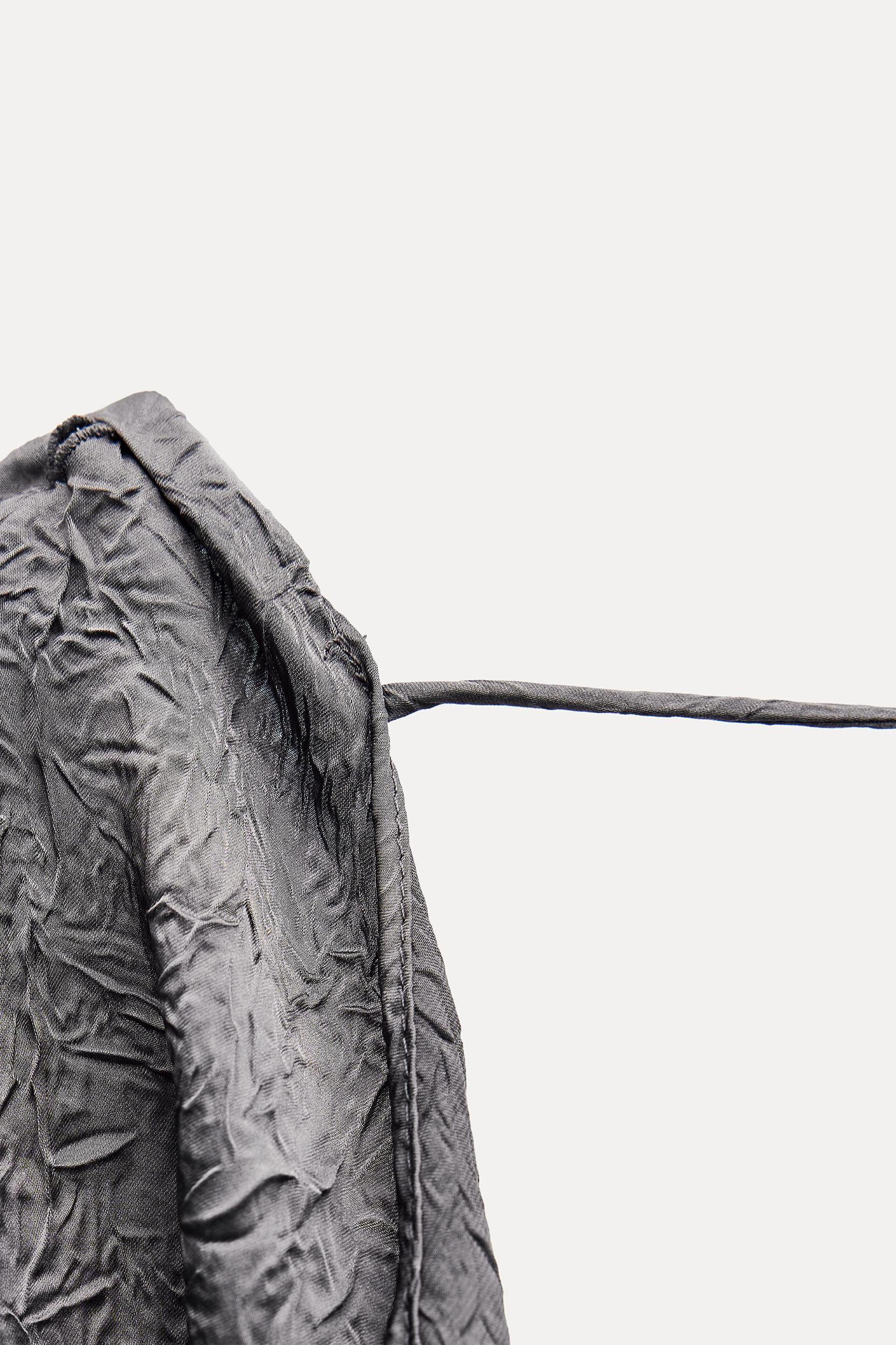 WRINKLE LOOK DRESS ZW COLLECTION Product Image