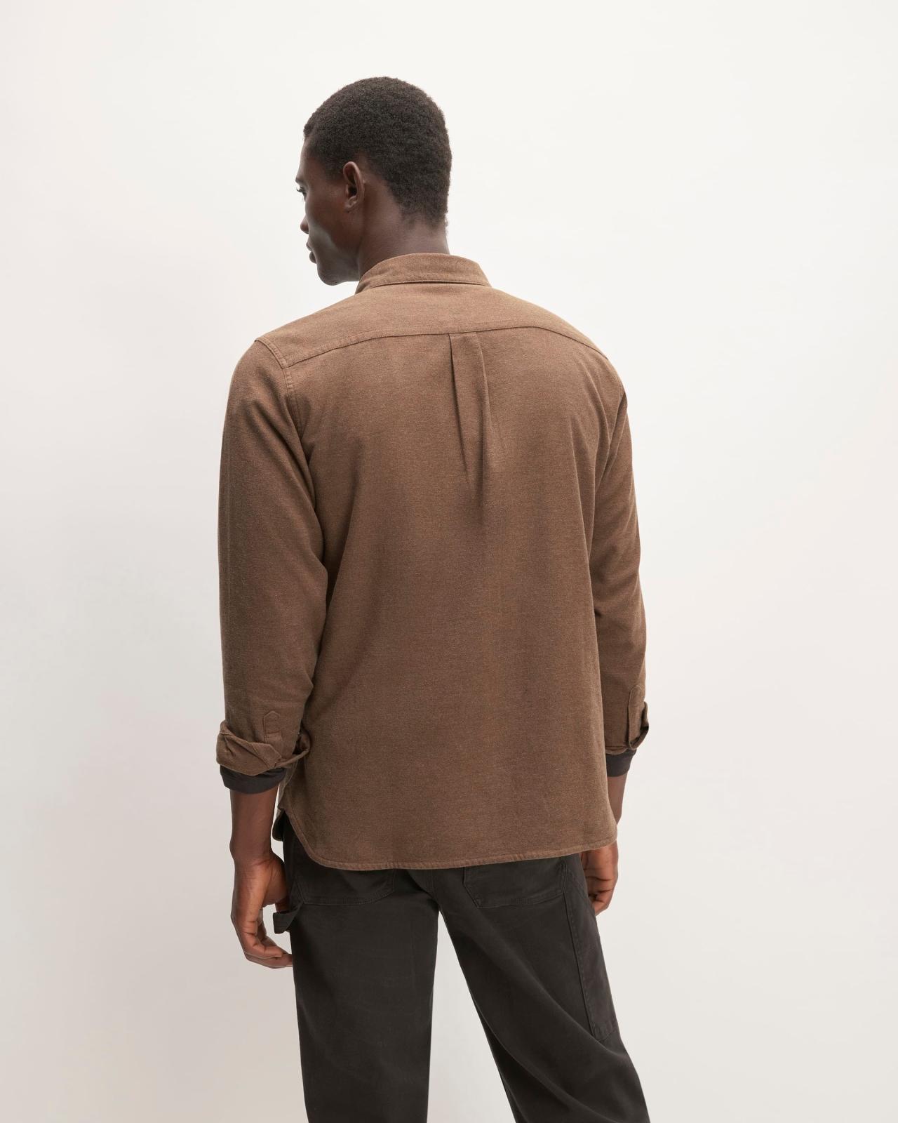 Mens Brushed Flannel Shirt by Everlane Product Image