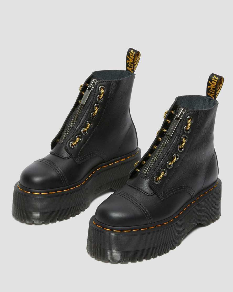Sinclair Max Pisa Leather Platform Boots Product Image