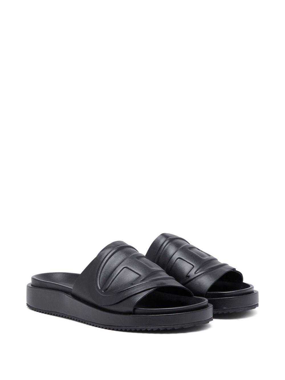Sa-Slide D Oval logo-embossed slides Product Image