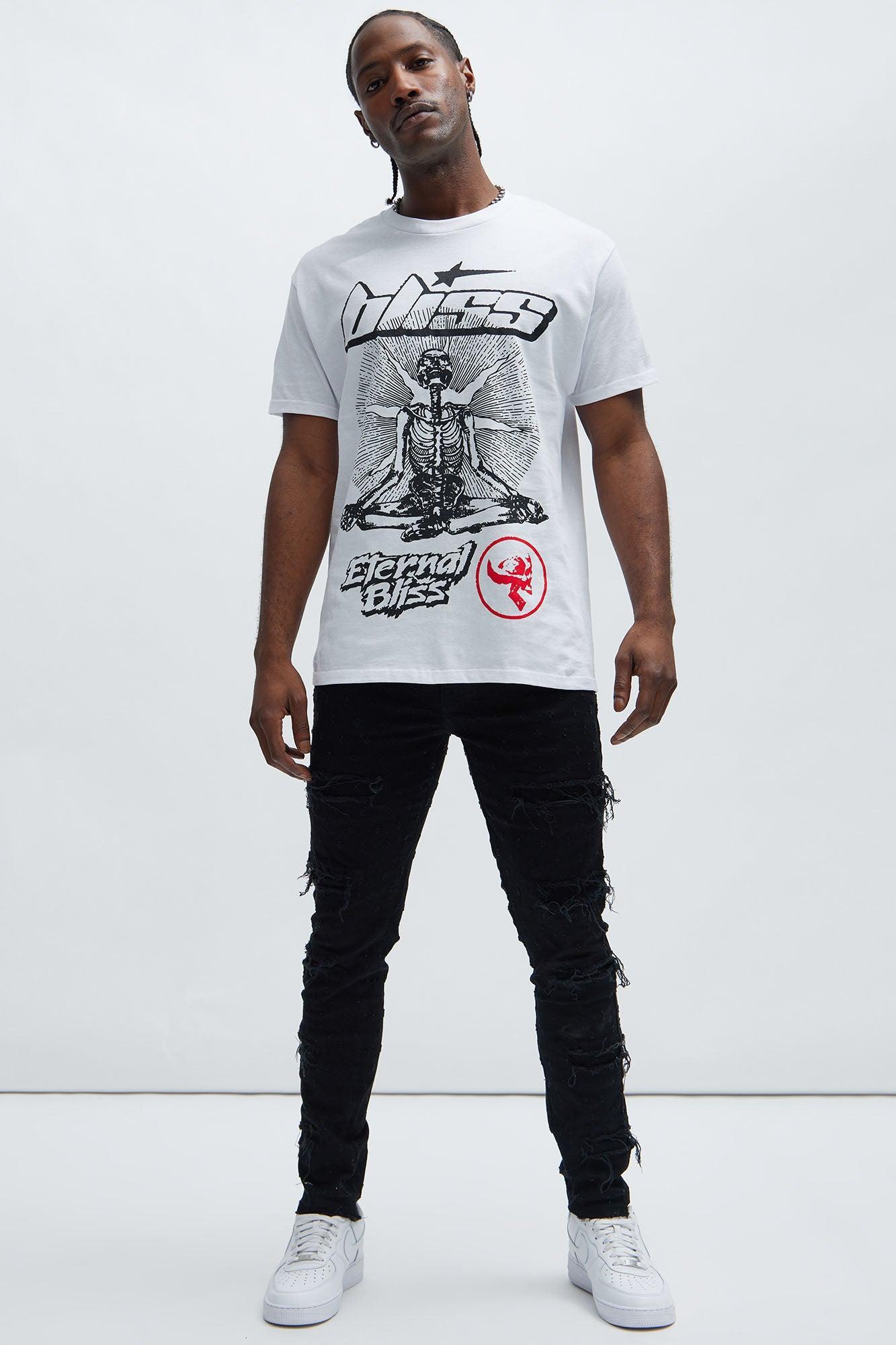 Eternal Bliss Achieved Short Sleeve Tee - White Product Image