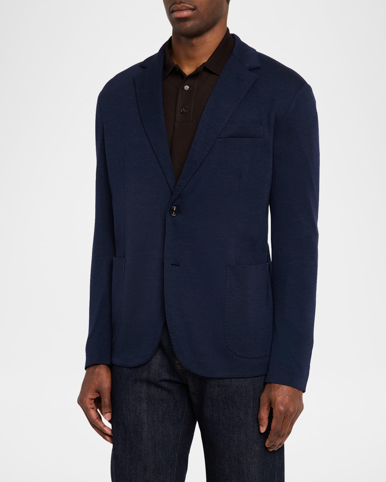Men's Sunset Cashmere Silk Sports Jacket Product Image