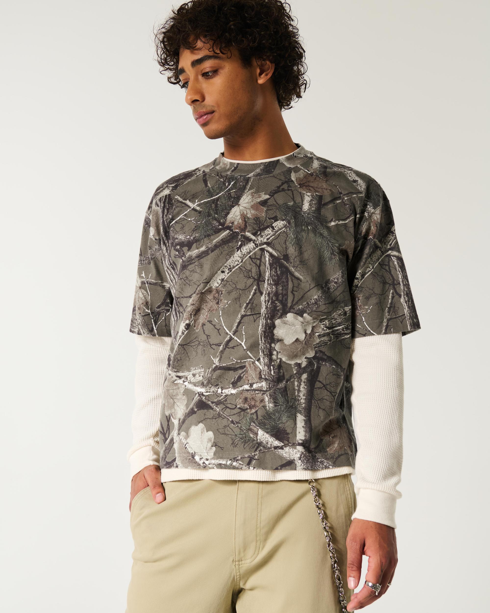 Boxy Heavyweight Crop Crew T-Shirt Product Image