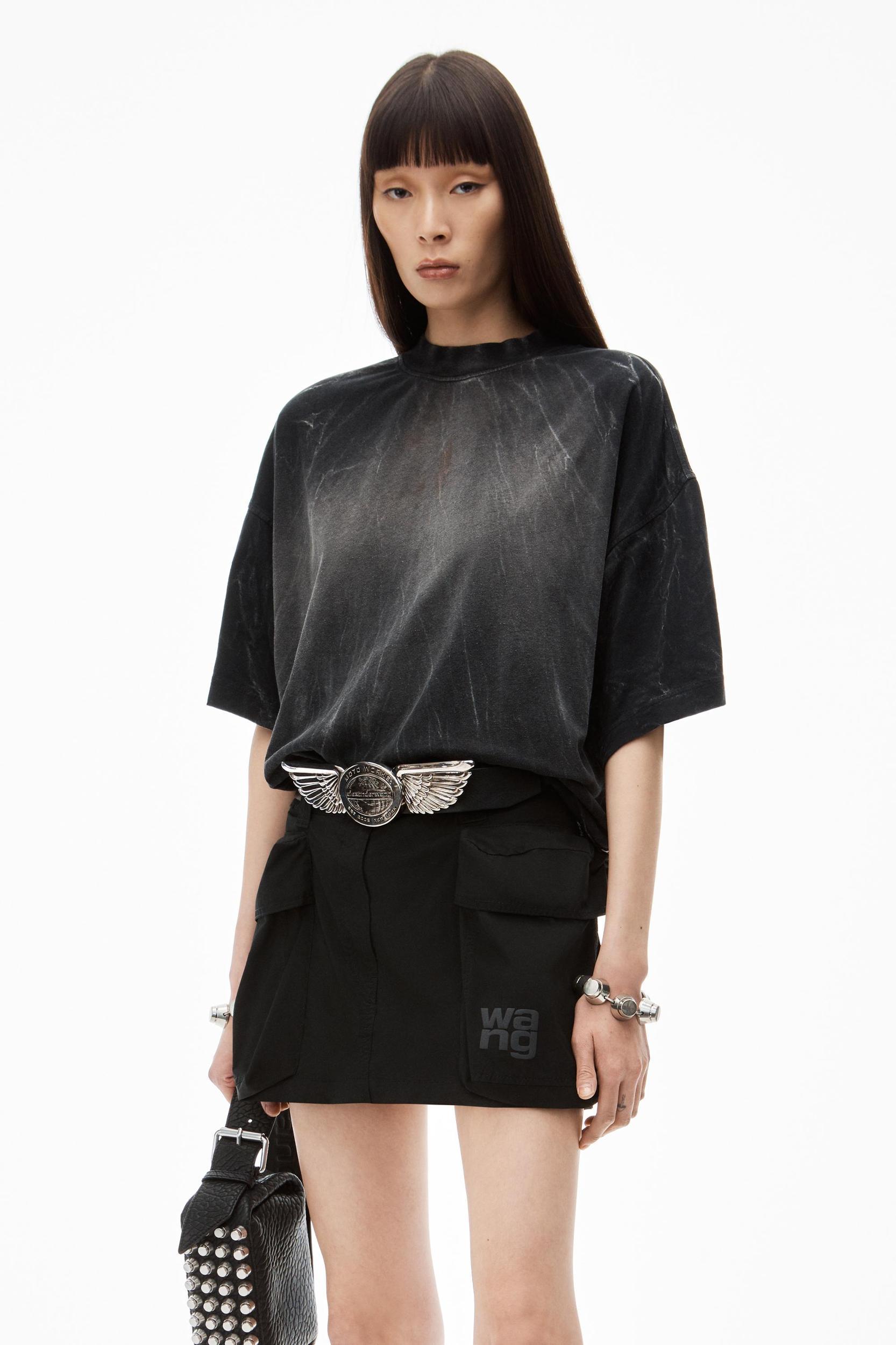 Cargo Mini Skirt With Oversize Pockets Product Image