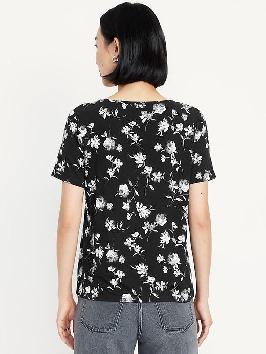 Luxe V-Neck T-Shirt Product Image