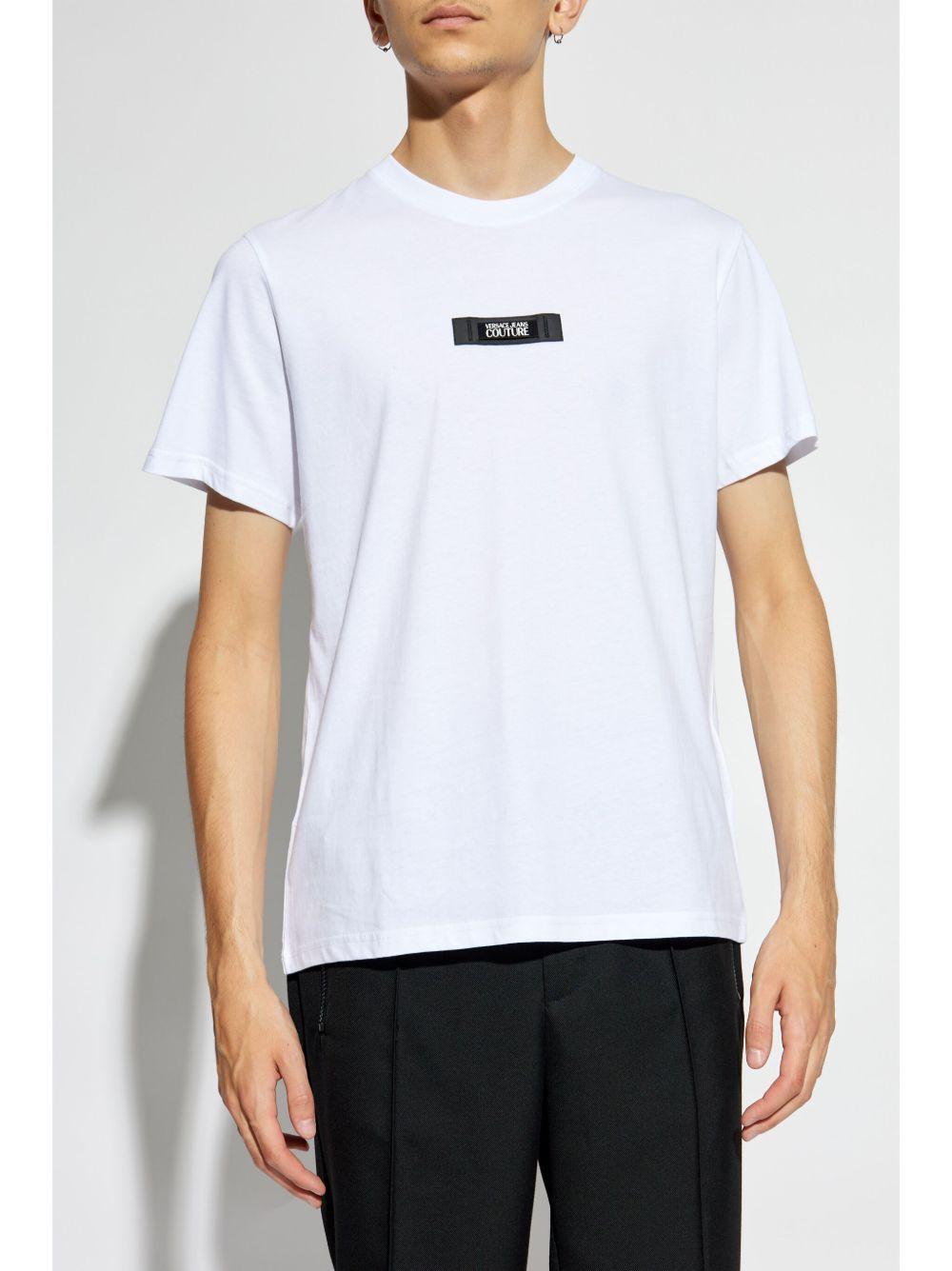 logo-patch cotton T-shirt Product Image