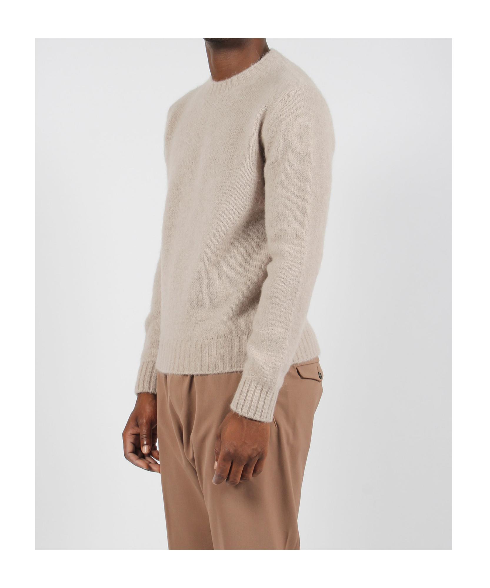 HERNO Brushed-finish Sweater In Nude Product Image