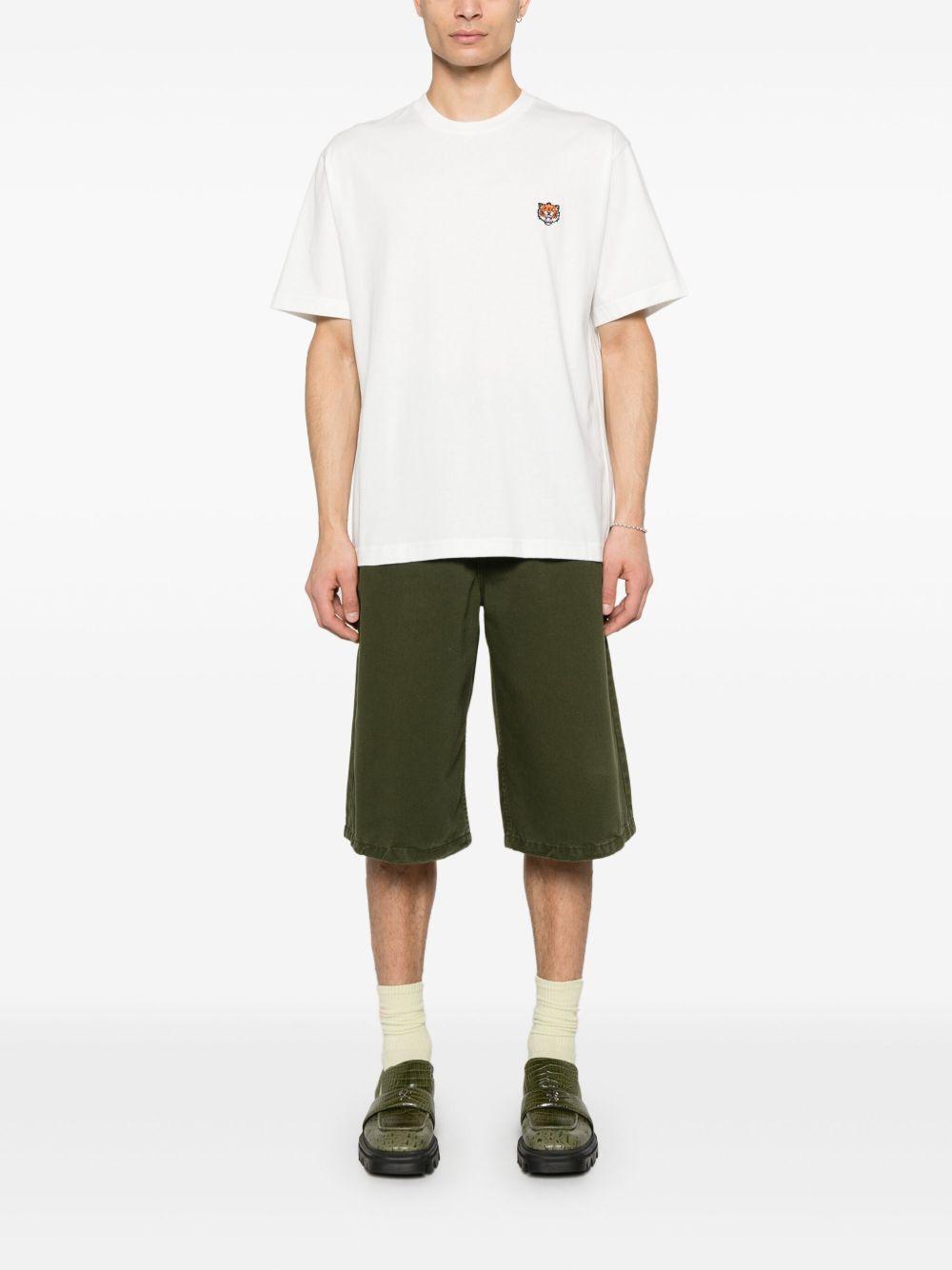 "Lucky Tiger" embroidered T-shirt  Product Image