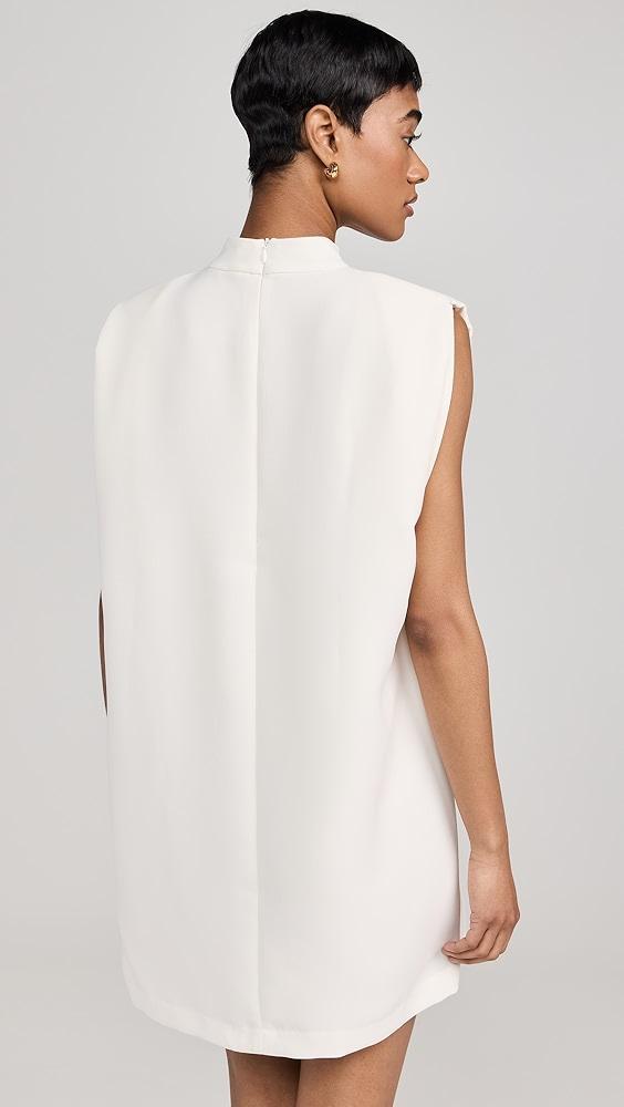 English Factory Mock Neck Sleeveless Shift Dress | Shopbop Product Image
