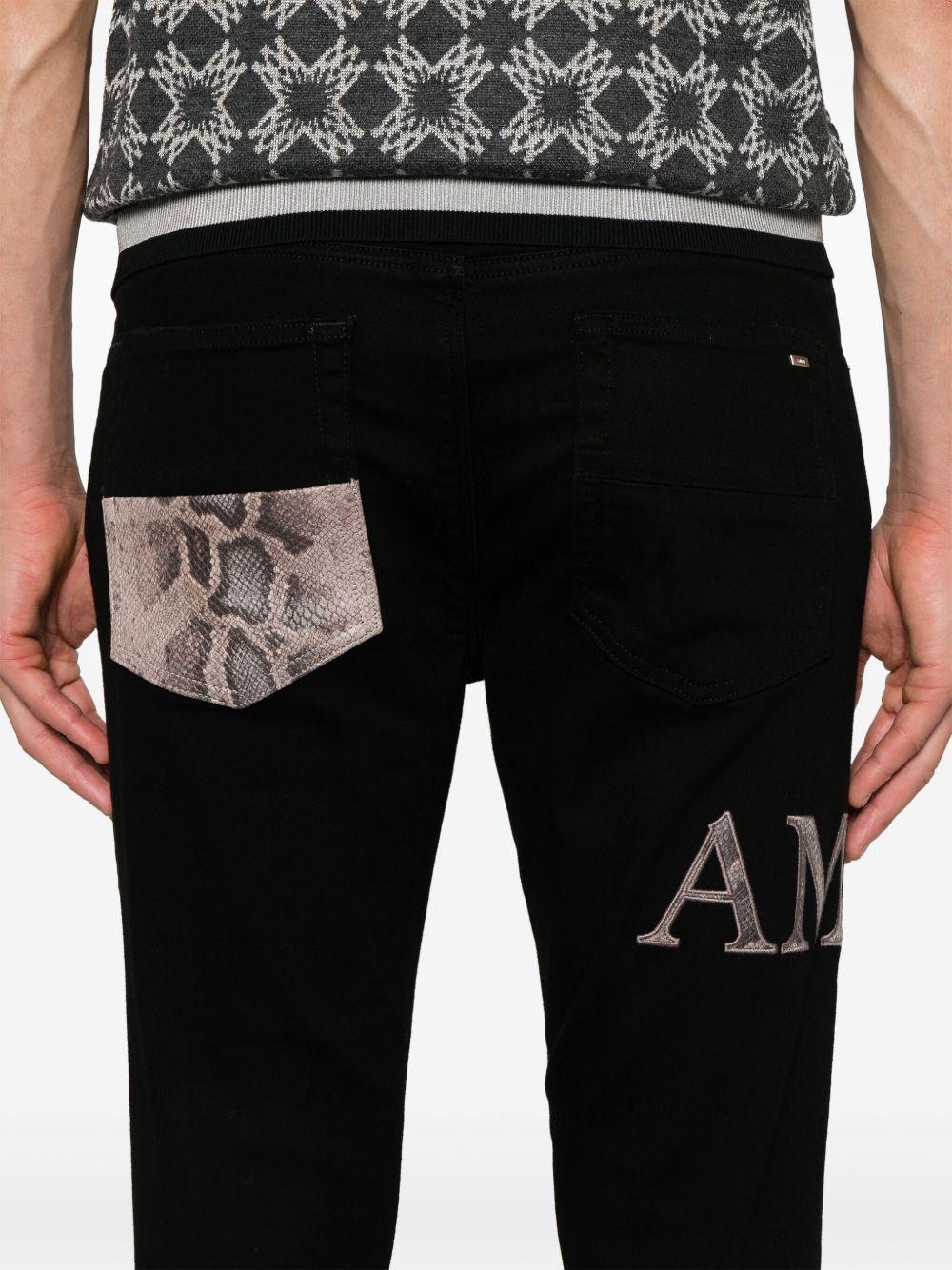 Snake Logo jeans Product Image
