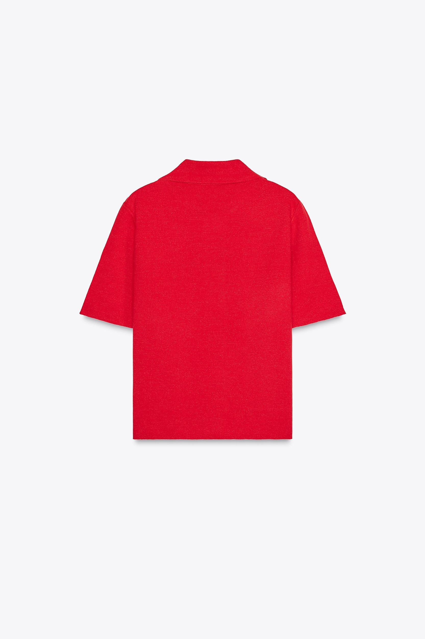 SHORT SLEEVE KNIT JACKET Product Image