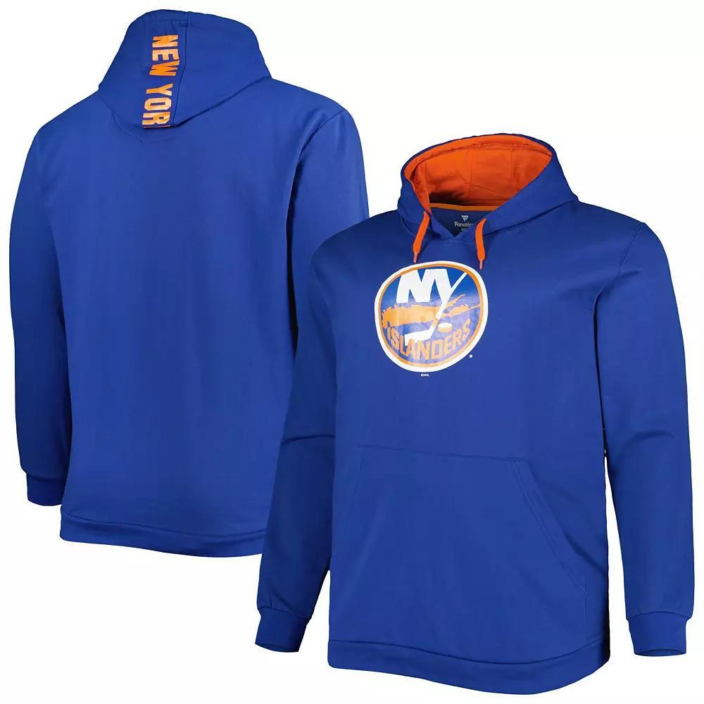 Men's Royal New York Islanders Big & Tall Fleece Pullover Hoodie, Size: 3XB, Isl Blue Product Image