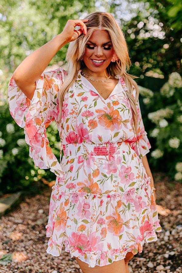 Try Your Luck Dress in Ivory Curves Product Image