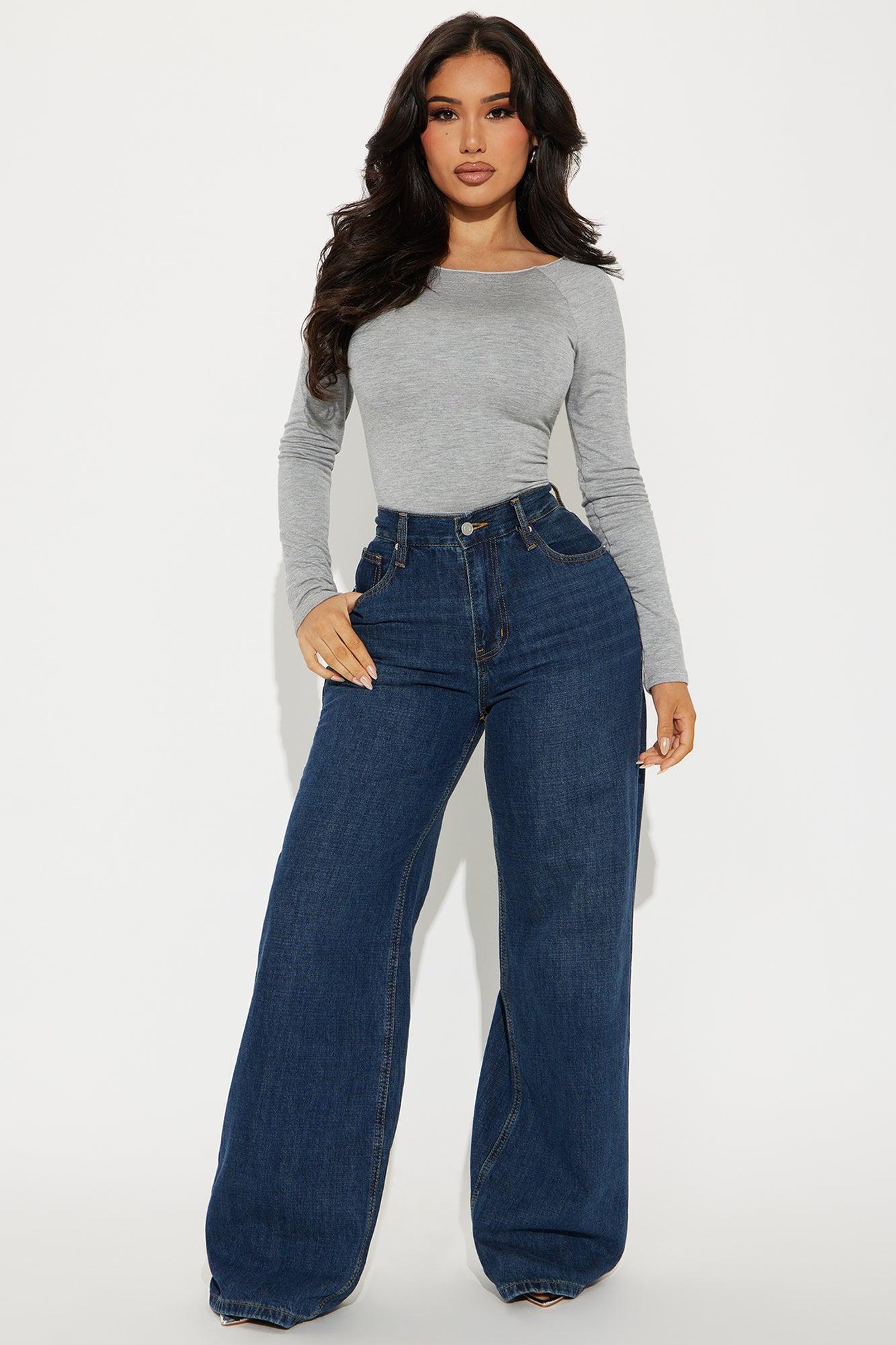 Remi Boat Neck Top - Heather Grey Product Image