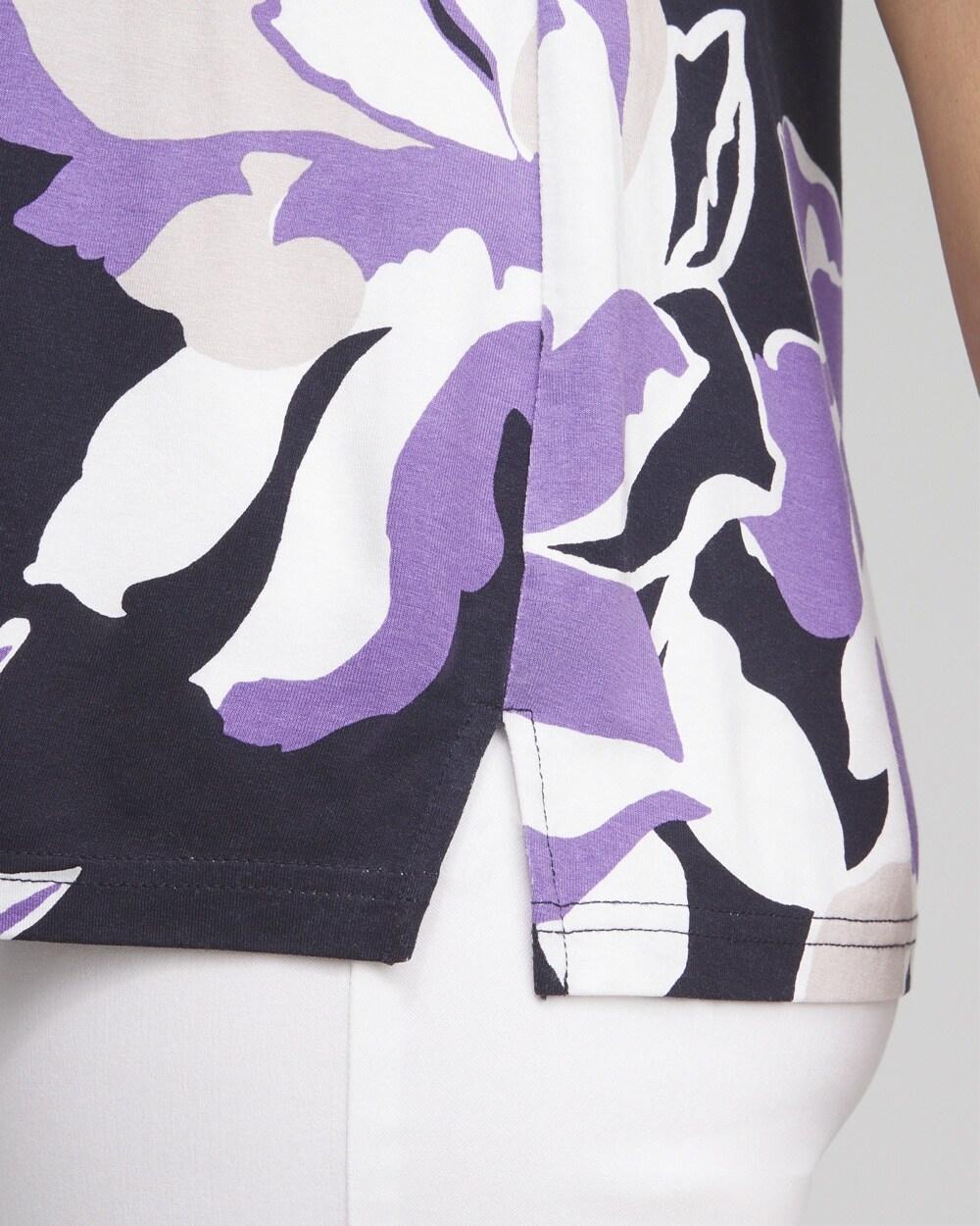 Touch of Cool™ Placed Floral Polished Tank Product Image