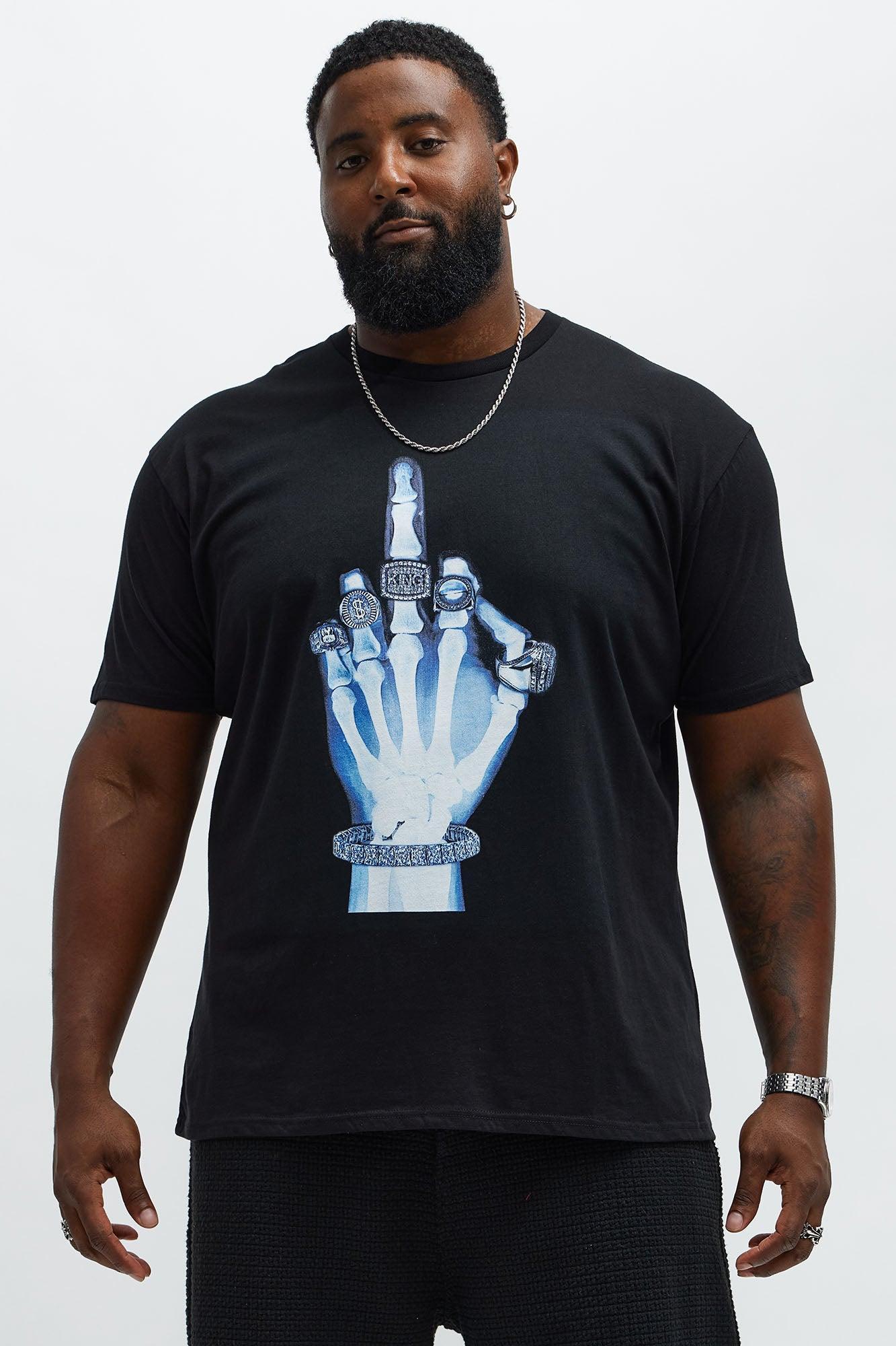 Kiss The Ring Short Sleeve Tee - Black Male Product Image