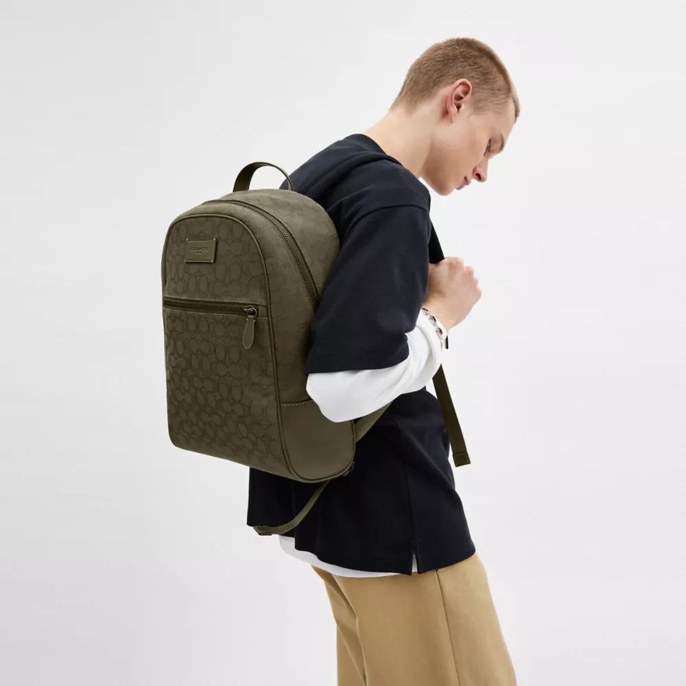 Theo Backpack In Signature Jacquard Product Image