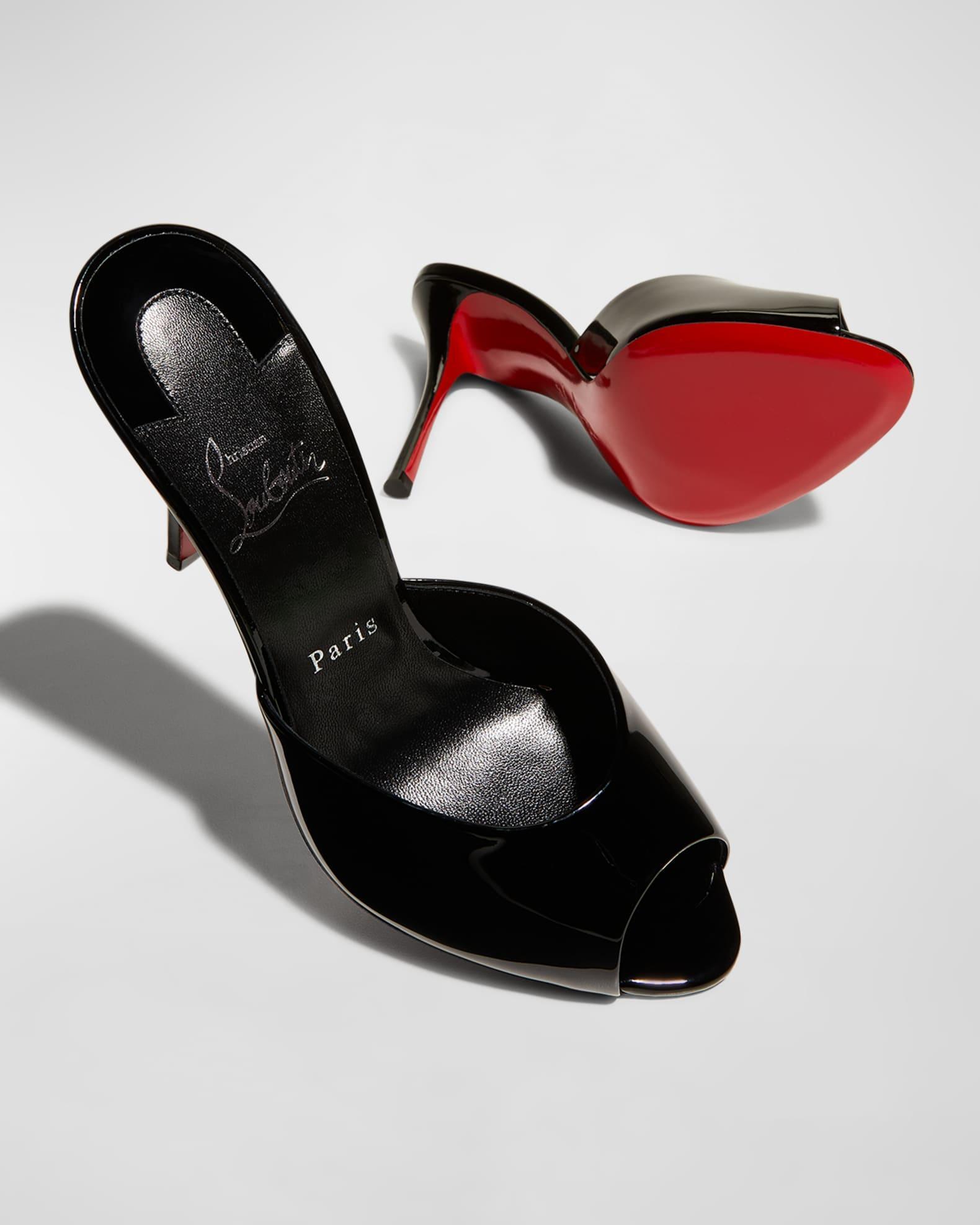 Me Dolly Patent Red Sole Sandals Product Image