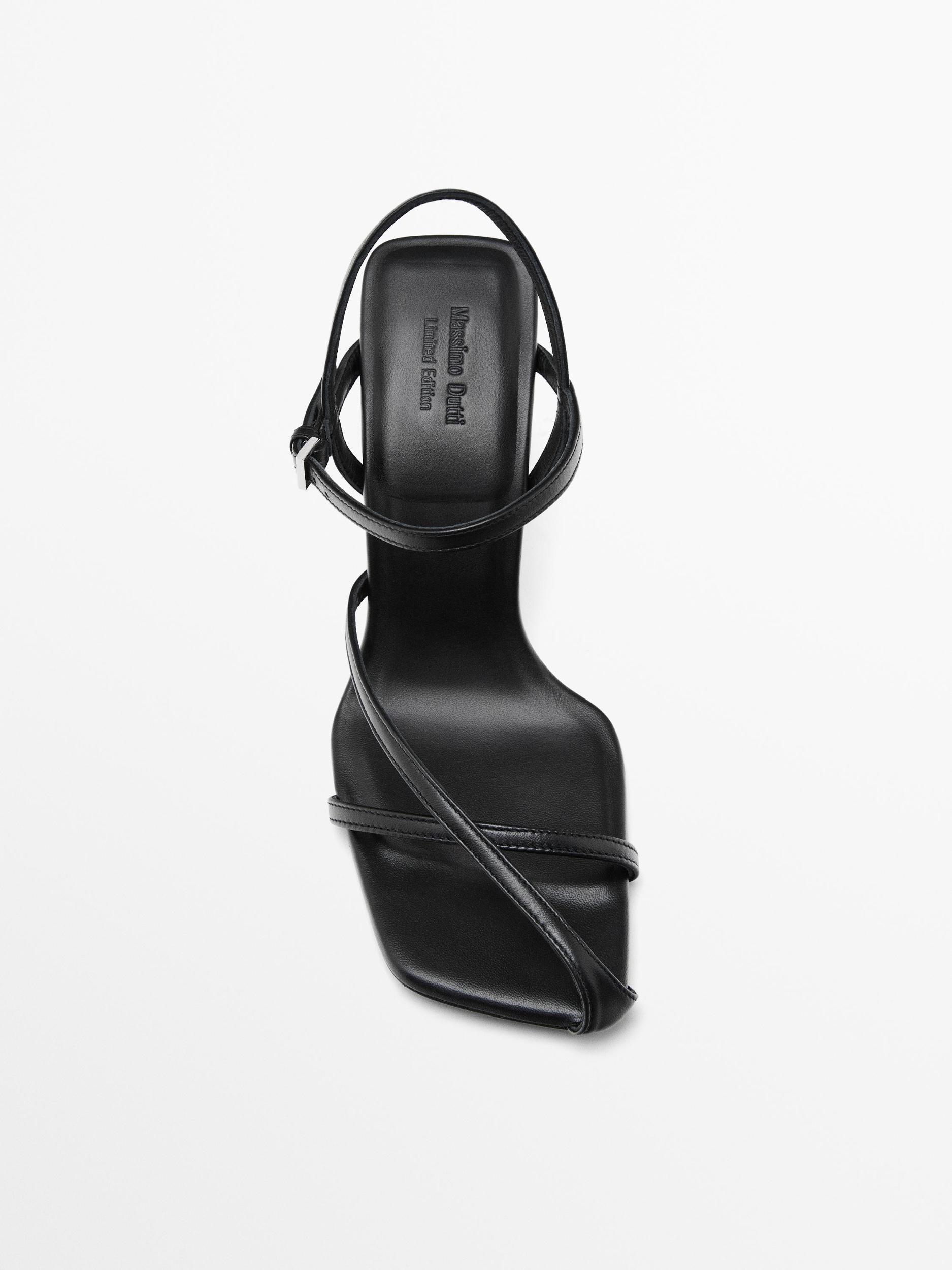 Leather strappy sandals - Limited Edition Product Image