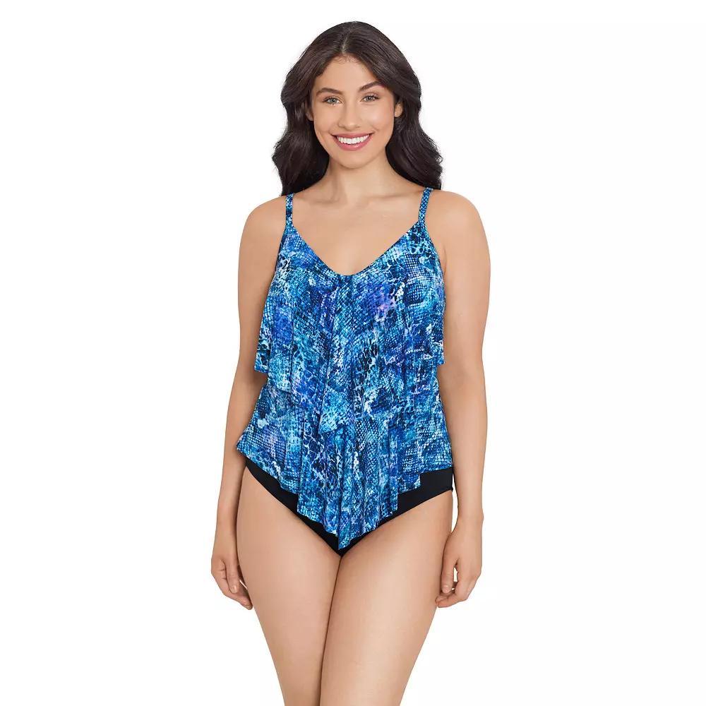 Women's Trimshaper Ronnie Tankini Top, Size: 18, Side Wider Product Image
